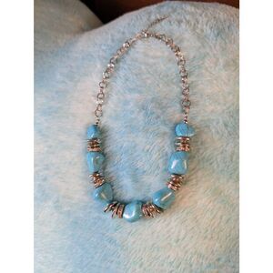 *Paparazzi faux turquoise adjustable length necklace